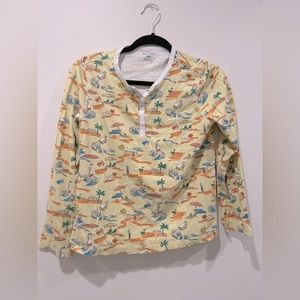 RARE LIMITED EDITIONS ROLLER RABBIT SIZE XS PRINT :BEACH PARTY